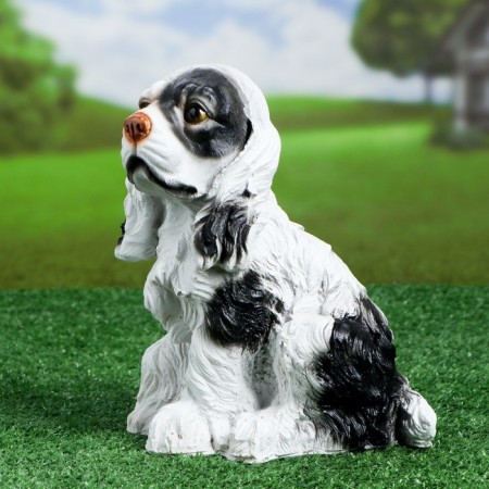 Piggy bank "Russian spaniel" 15x20x26cm-5