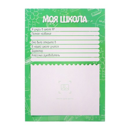 A4 Portfolio folder "Dream", calligrata top, solid cover, on rings, lightning around, for a student, 1 file, 8 liners-9