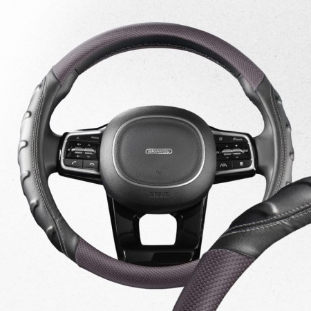 SkyWay Carbon-2 m, black and gray eco-leather braid