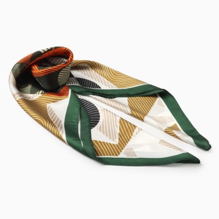 Women's scarf minku rr 70*70 cm, col. orange