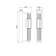 Bra Maytoni Mod308WL-L9BL3K, LED, 1x8 W, 130x330 mm, 800 lm, 3000k, chrome