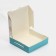 Folding box "Snowflakes", 14 x 14 x 3.5 cm, new year