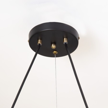 Suspended chandelier Citilux "Planet" CL105195, 80x80x30 cm, 9x40W, E14, brown color-12