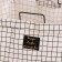 Universal folding basket "Cell", 40 × 26 × 50 cm, white-black color