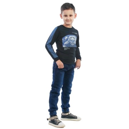 Svitshot Children's "Cosmonaut", height 116 cm, black color-2