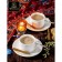 Coffee steam porcelain Wilmax Stella, 2 items: mug 140 ml, saucer, white color
