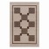 Carpet Rectangular 100x150 cm, 100% polypropylene, jute