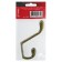 Hook furniture tundra TKD034, two -rod, gold/black