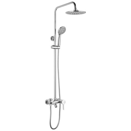 The shower system Fashun A2416, pour 128 mm, with a tropical shower, hand watering can, brass, chrome 968660