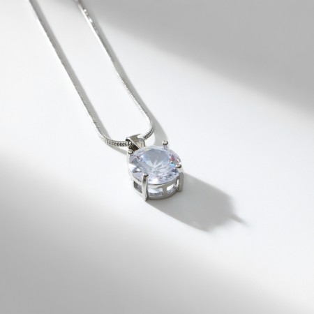 Piece "Strazinka" in the Tsapa, light, white color in silver, 40 cm-4