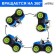 The “Farmer” Tractor-Perevysh Tractor works on batteries, blue color
