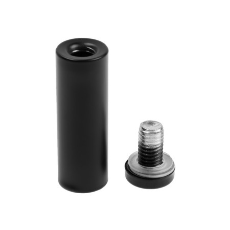 Remote holder for plates, 19x60 mm, black color, set 6 pcs.-1