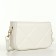 Bag Cross-Bodi with a zipper, white color