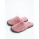 Slippers female closed nose, size 39-41, color dusty rose