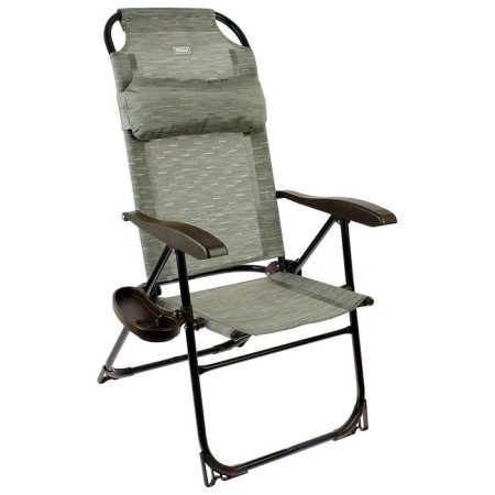 Steel chair with shelf, 75x59x109 cm, gray color-5