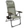 Steel chair with shelf, 75x59x109 cm, gray color