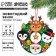 New Year's set to create a wreath of felt "New Year!", With bells