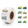 Stick Paper "Worker Transport" D = 2.5 cm 500 pcs in a roll 3x6.5x6.5 cm