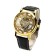 Men's wristwaters "Osbourne", eco -leather strap