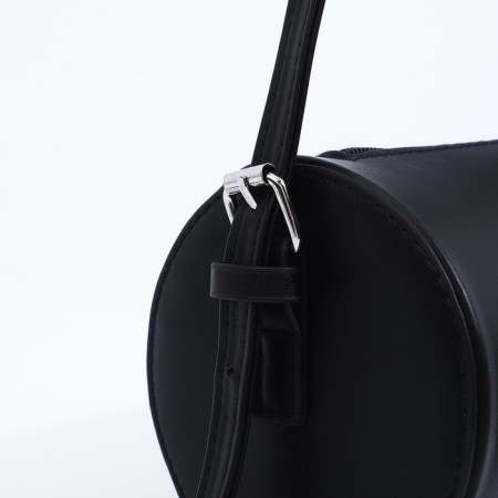 Bag Cross-Bodi with a zipper, black color-3
