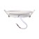GX53 lamp white, heat -resistant plastic ring in the rexant kit
