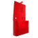 A4 archive folder A4, a spine of 80 mm, plastic, calligrata, cut fastener, red, up to 700 sheets