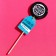 A lollipop with a seal on the stick “To the one who behaved badly”, taste: Cola, 25 g.