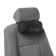Pillow for the headrest Matech Roll Line, 25 x 11 x 11 cm, black
