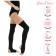 Getra for gymnastics and dance Grace Dance No. 4, length 50 cm, color black
