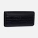 Women's wallet on magnets, black color