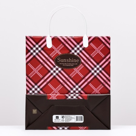 Pack "Royal Red", soft plastic, 26 x 23 cm, 110 μm-1