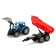 Tractor inertial "Farmer", with a trailer, scale 1:32, mix