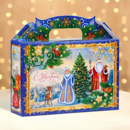 Box Gift New Year Casket of Tradition 26 x 23 x 7 cm