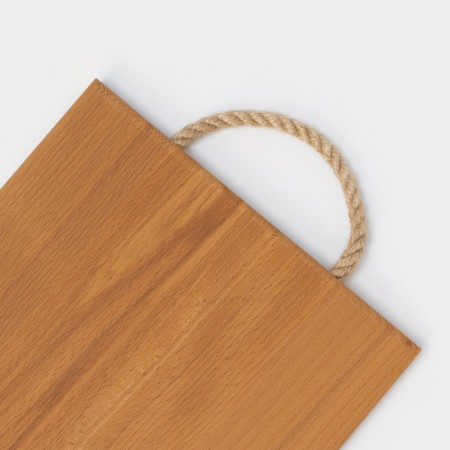 Groot board with a rope handle MAGISTRO, 29 × 18 × 1.2 cm, oak-8