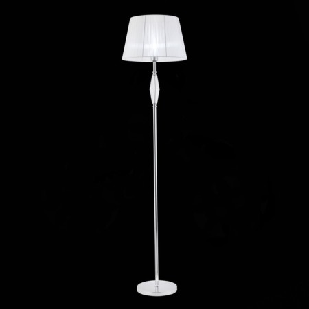 The floor lamp ST LUCE. SL1756.105.01. Bello. 1x40 watts, E14, 40x40x165 cm, chromium color-1
