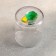 Glass glass for whiskey "ku-ku", duck, 250 ml