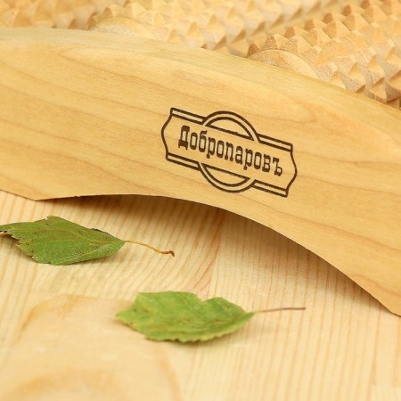 Banner Massager for the Feet "Dobroparov" Roller, Combined, Small-1