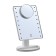 Harizma H10522 mirror, desktop, cosmetic, backlight, increase 5x, 27x17 cm, 4haa