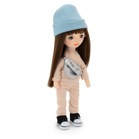Sophie soft doll “In a beige tracksuit”, 32 cm, series: Sports style-2