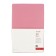 Dated 2025, 250 x 190 mm, 54 sheets, gluing, Escalada, hard -leather cover, pancake embossing, tinted block 70 g/m2, pink
