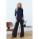 Women's turtleneck, size 42, blue color