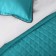 Set "Ibiza": a bedspread 160 x 220 cm, pillowcases 40 x 40 cm - 2 pcs, turquoise