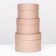 Set of hats 3 in 1, cappuccino, 16 x 10.14 x 9.13 x 8.5 cm
