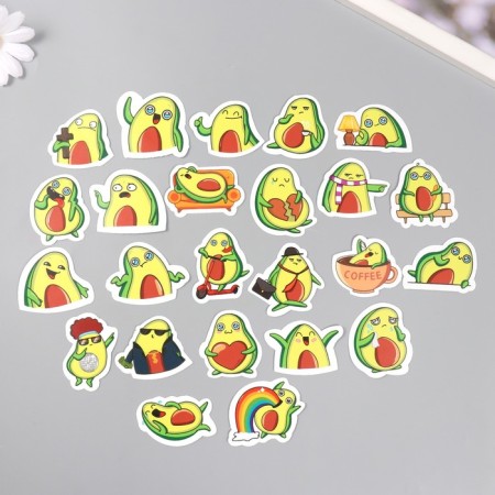 Stickers Stickers for Scrapbooking "Avocado" 9-344