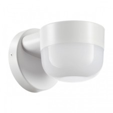 Landscape wall lamp NOVOTECH. Opal, 12W, LED, 125x175x125 mm, white color