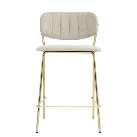 Semi -barl chair Eirill, 555 × 475 × 900 mm, Shenill, color gray-1