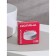 Soapwood ceramic shade "Modern", white-gray color