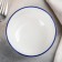 Ceramic bowl “breeze”, 370 ml, 11 × 6 cm, blue color