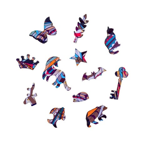 Figure puzzle "Forest owl", size S-4