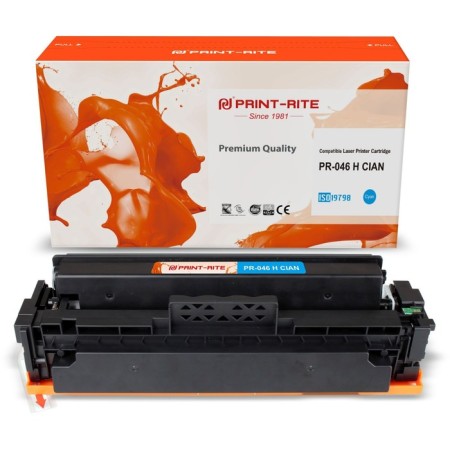 Laser Cartridge Print-Rite TFC452CPU1J PR-046 H CIAN 046 H Cian Blue (5000.) for CA 107631-3
